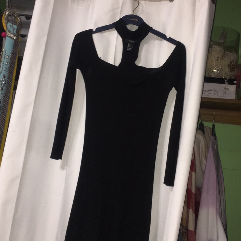 Mini dress black